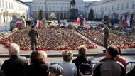 Pohled na nádvoří prezidentského paláce.