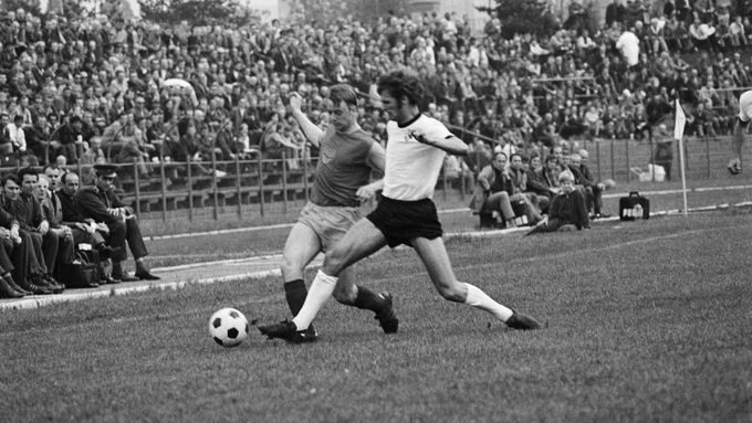 Na přelomu 60. a 70. let Spartak Trnava vládl v Československu první fotbalové lize.