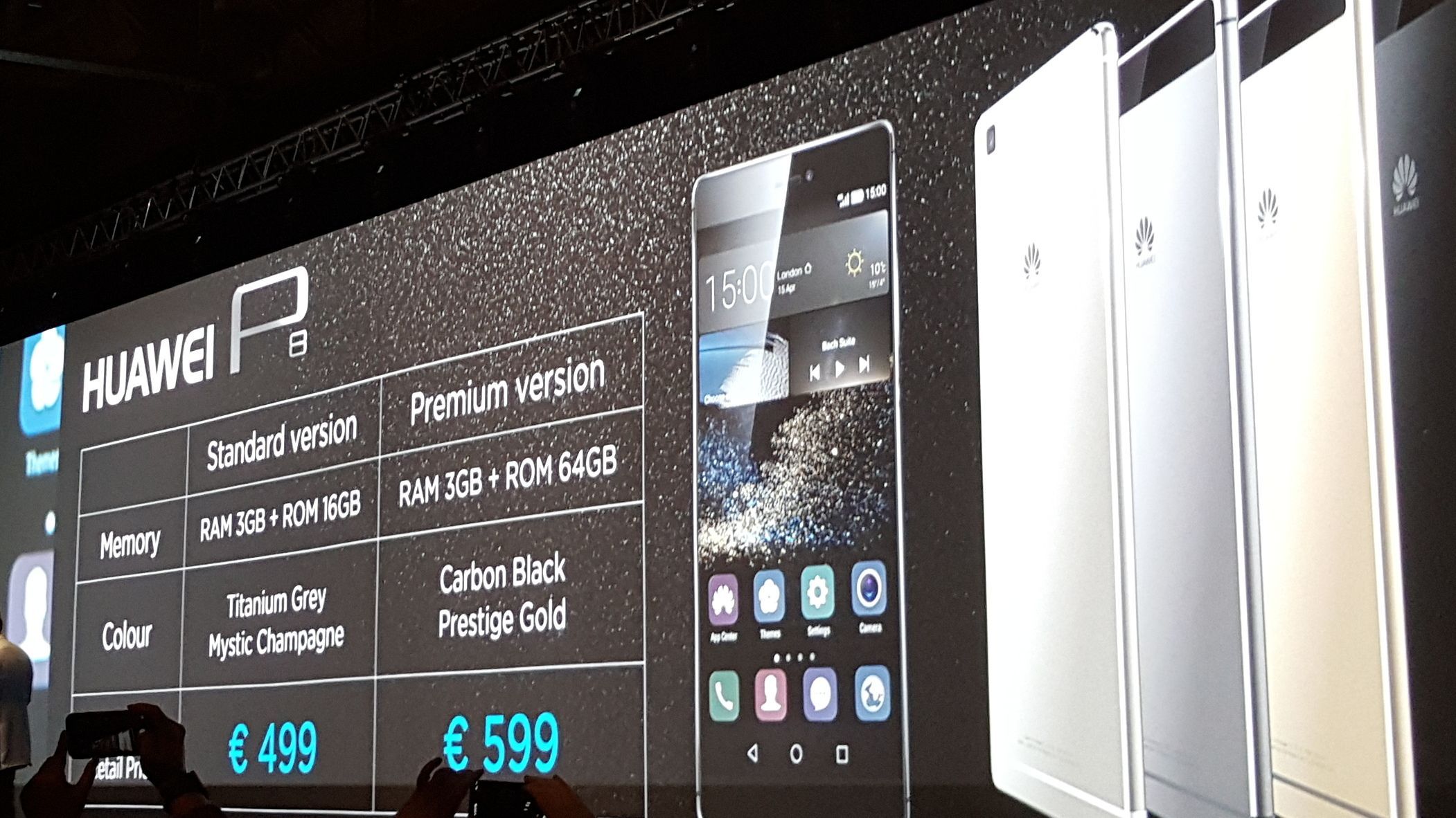Huawei P8 cena