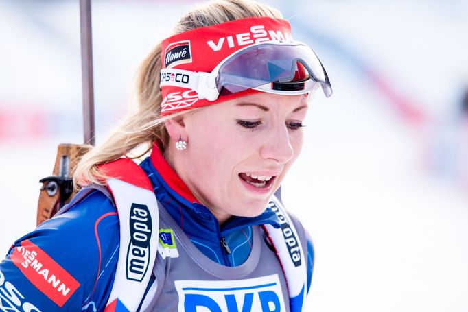 SP v Pokljuce,sprint Ž: Lucie Charvátová