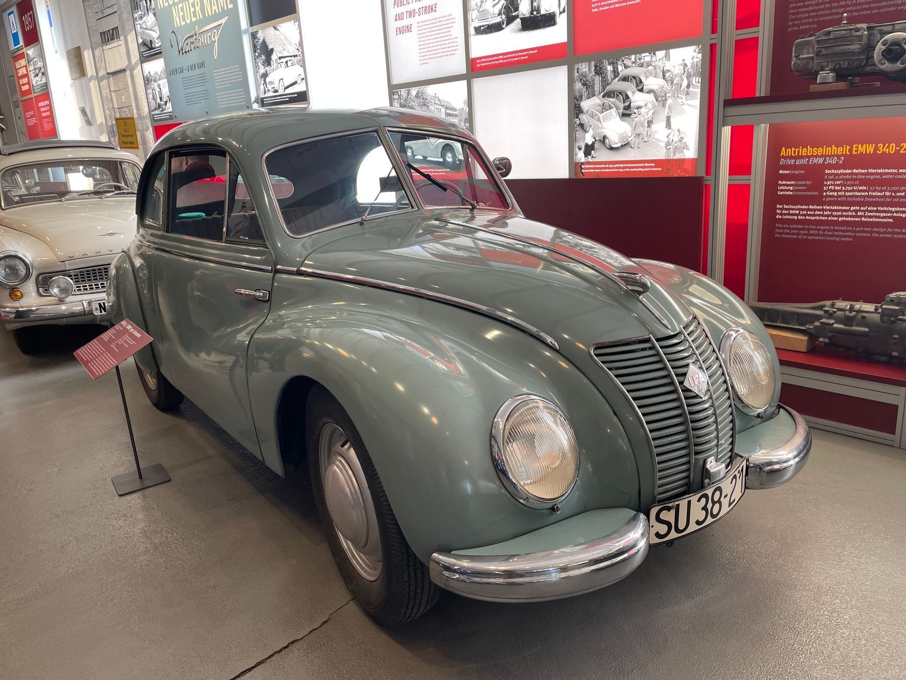 Eisenach, muzeum Wartburgů