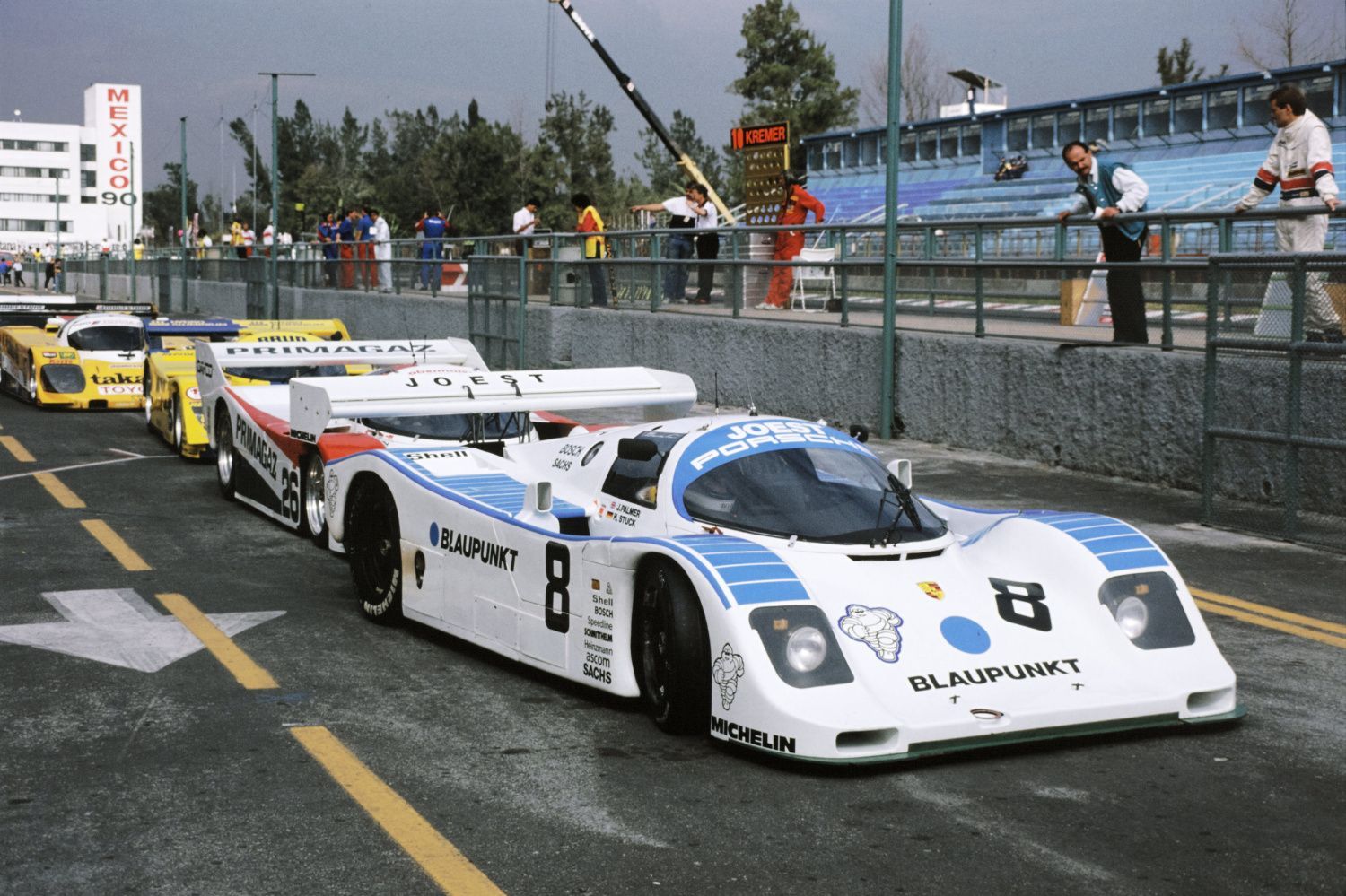 Závodní historie Porsche: Porsche 962 C, Hans-Joachim Stuck, Jonathan Palmer (1990)