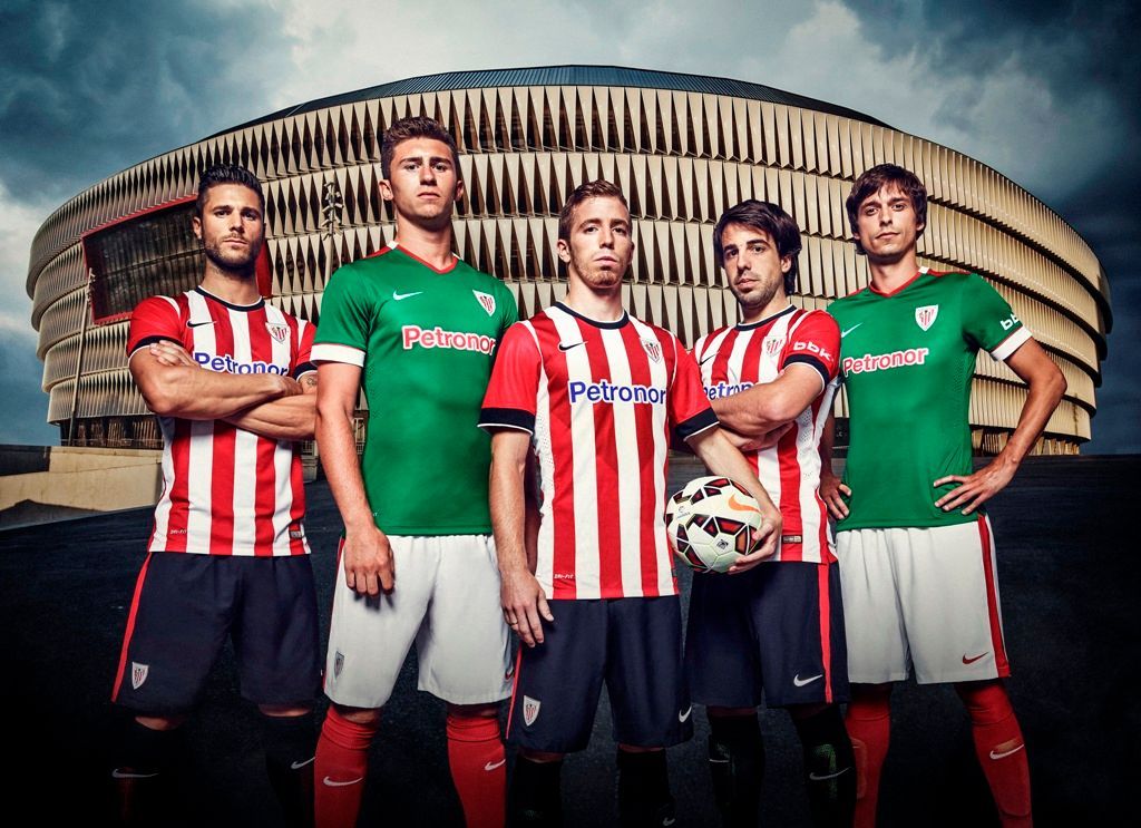 Dresy Athleticu Bilbao na sezonu 2014-15