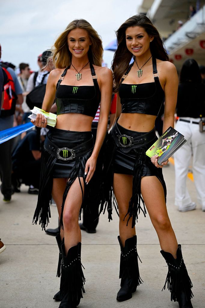 Grid girls na závodě MotoGP v Austinu