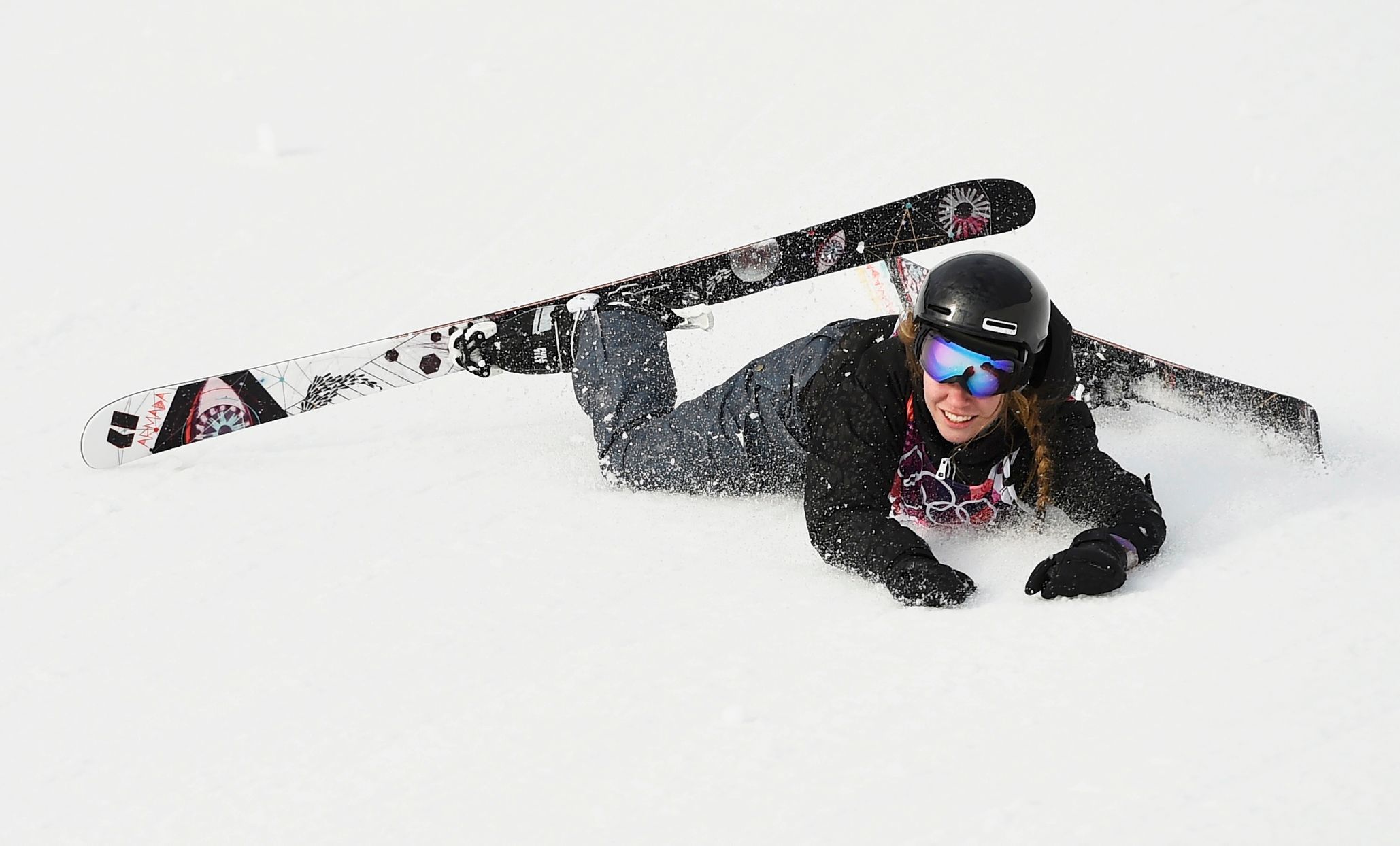 Němka Lisa Zimmermannová na OH v Soči 2014 (slopestyle)