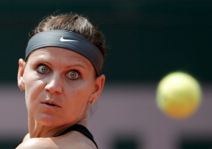 Lucie Šafářová na French Open 2014