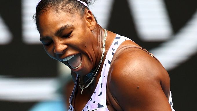 Serena Williamsová na Australian Open 2020.