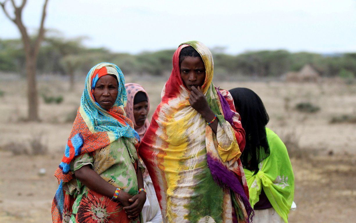 Afrika, sucho