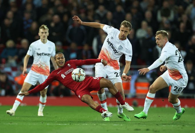 Liverpool - West Ham (Thiago, Souček)