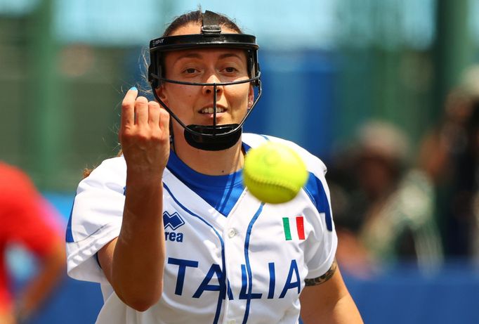 Softbal na olympiádě v Tokiu: USA vs. Itálie