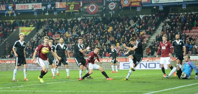 Sparta vs České Budějovice, utkání Synot ligy