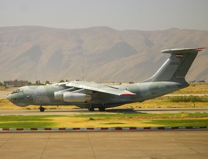 Katastrofální havárie iránského letounu Iljušin Il-76, rok 2003. Ilustrační snímek