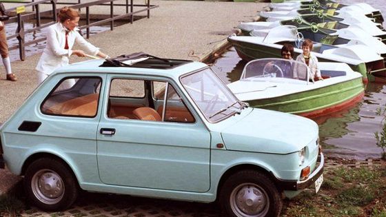 Polský Fiat 126 p, řečený Maluch