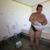 Japonští sumo na "letním táboře"