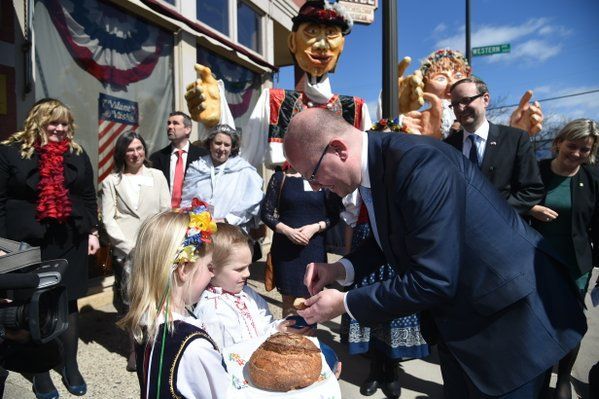 Sobotka se v americkém St.Paulu sešel s krajany v Sokole