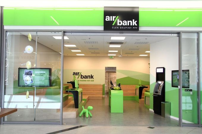 Air Bank - pobočka Praha, Harfa