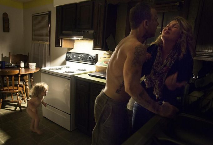 Sara Naomi Lewkowicz, a U.S. photographer working for Time won the 1st Prize Contemporary Issues Stories category of the 2014 World Press Photo contest with her series of pictures which includes this one of domestic violence in Lancaster, United States, taken November 17, 2013. The prize-winning entries of the World Press Photo Contest 2014, the world's largest annual press photography contest, were announced February 14, 2014.