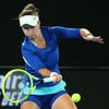 Barbora Krejčíková ve finále smíšené čtyřhry na Australian Open 2021