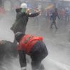 Fotogalerie: Boj belgických ocelářů proti propouštění