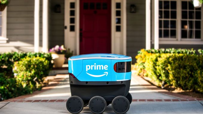 Amazon testuje nové autonomní vozítko pro přepravu zboží