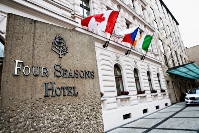 Four Seasons hotel Bill Gates Praha