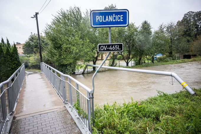 Povodně v Polance nad Odrou 2024.