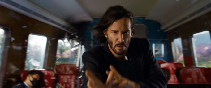 Keanu Reeves jako Neo.