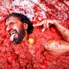 Španělsko, Tomatina, rajčata, bitva, kuriozita, rajče