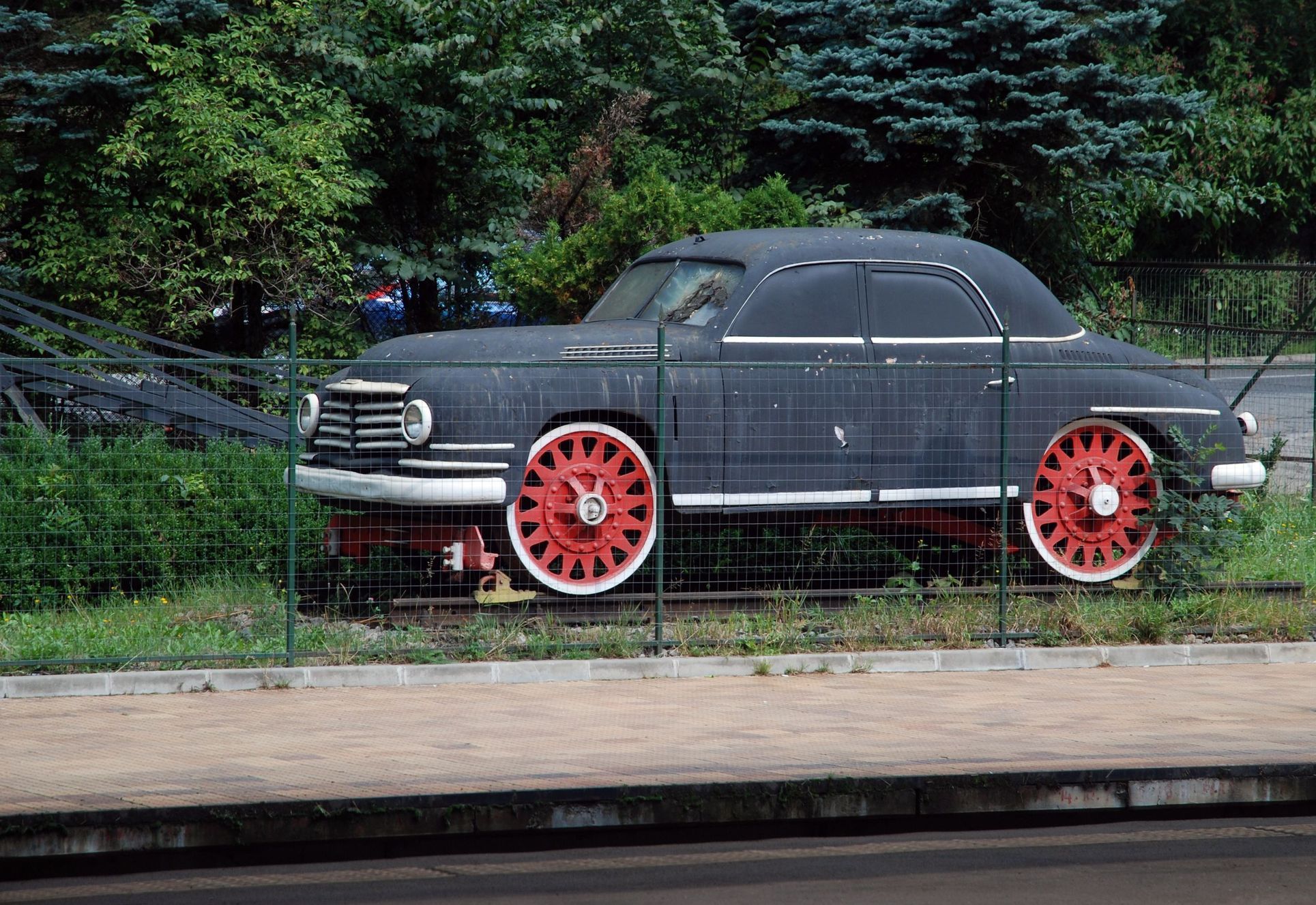 Škoda VOS drezína Rumunsko