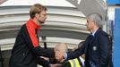 Jürgen Klopp a José Mourinho