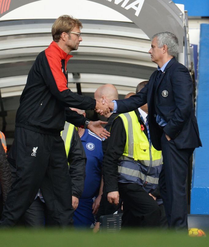 Jürgen Klopp a José Mourinho