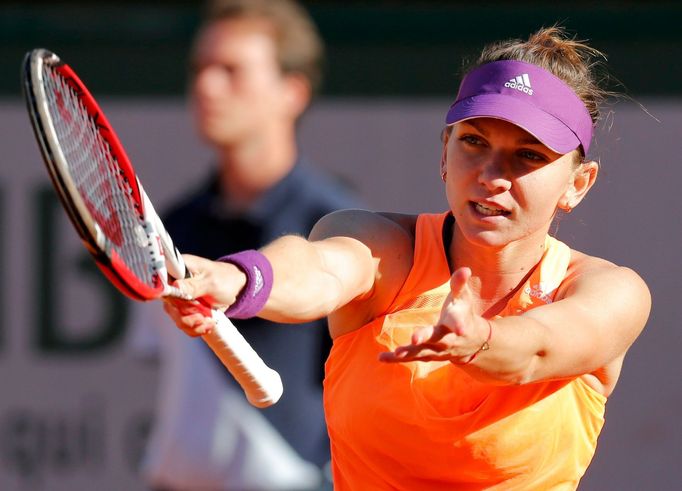 Simona Halepová na French Open 2014