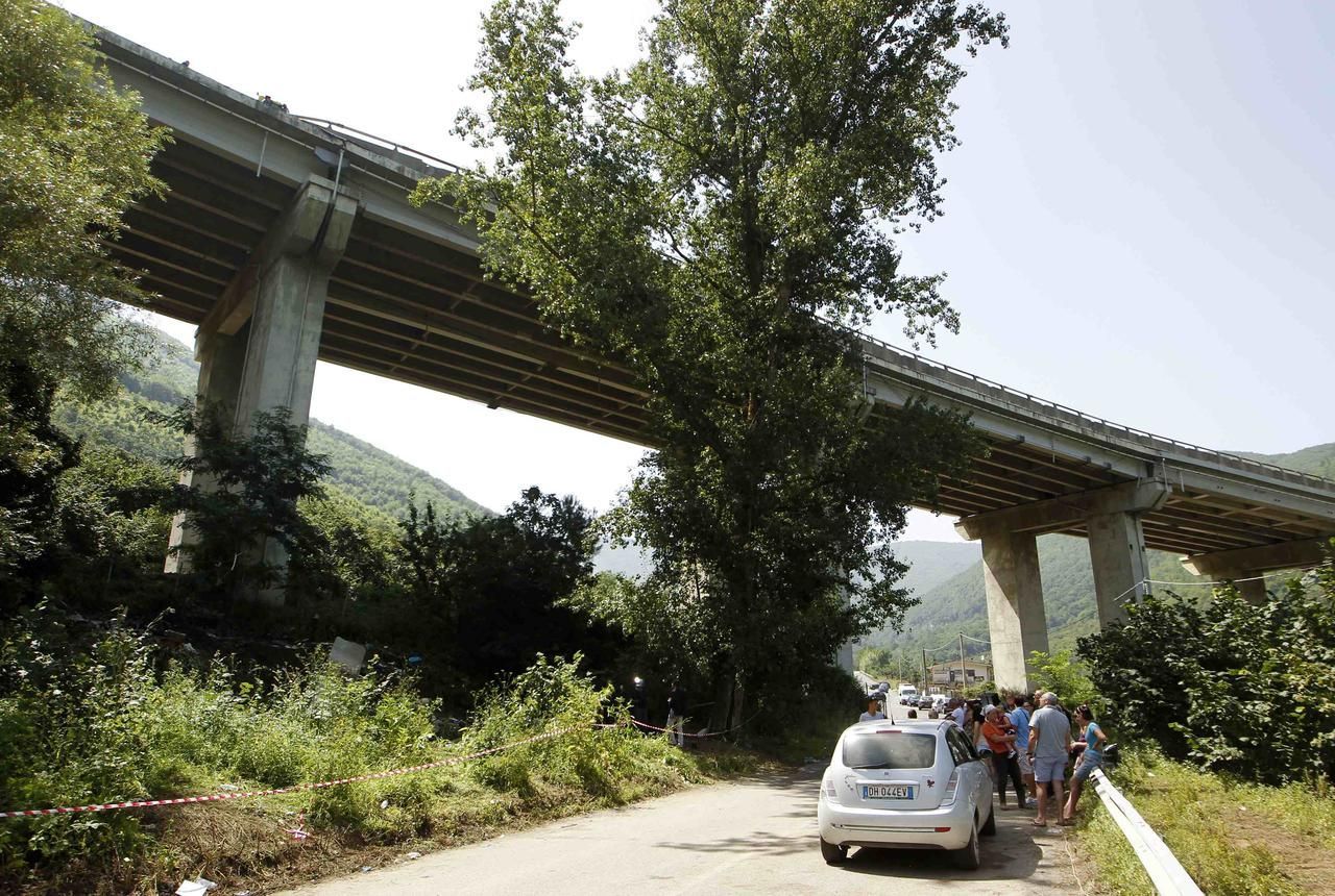 Nehoda italského autobusu