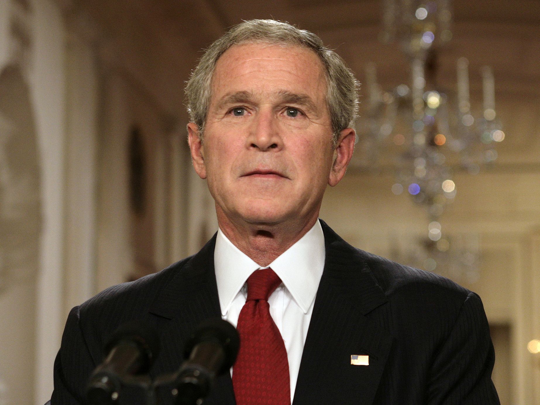 Fotogalerie / Ekonomická krize / Reuters /  9_ 25. září 2008_ George Bush