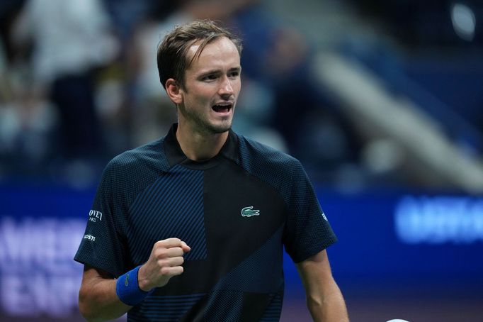 US Open 2022, 3. den (Daniil Medveděv)