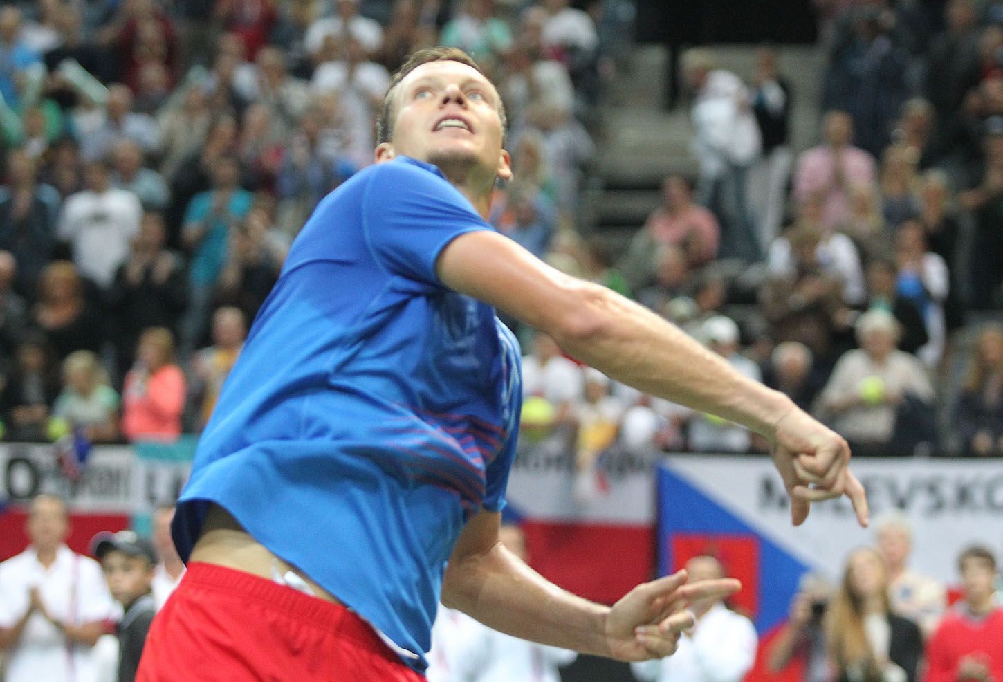 Semifinále Davis Cupu - Česko vs. Argentina (Berdych)