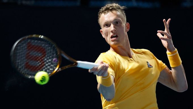 Jiří Lehečka ve 2. kole Australian Open