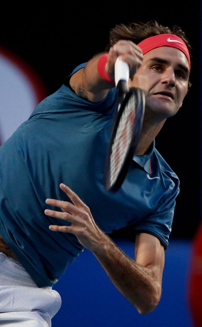 Roger Federer v semifinále Australian Open 2014