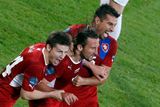 Čeští fotbalisté si na mistrovství Evropy 2012 zahrají čtvrtfinále, když v rozhodujícím zápase základní skupiny porazili Polsko 1:0 a postoupili mezi osm nejlepších týmů dokonce z prvního místa.