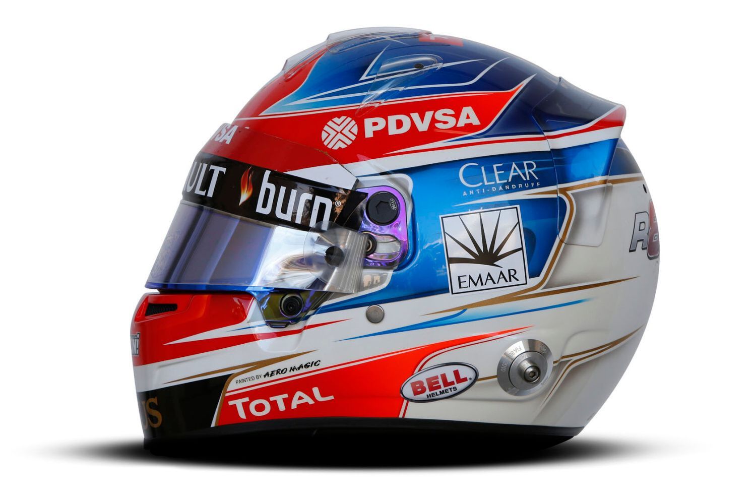 Přilby F1 2014: Romain Grosjean