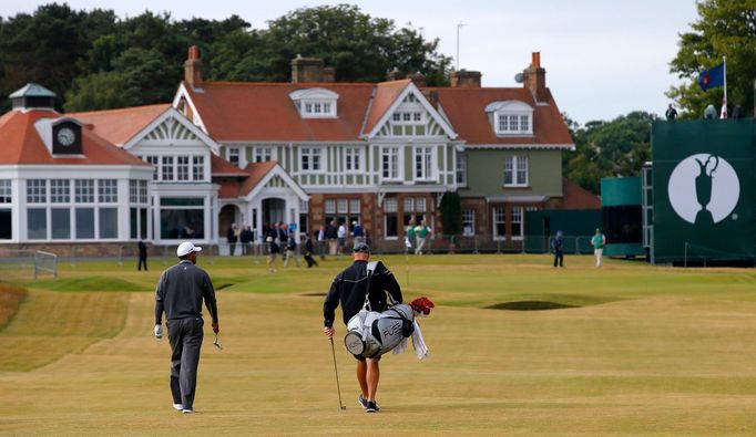 Tiger Woods na British Open 2013