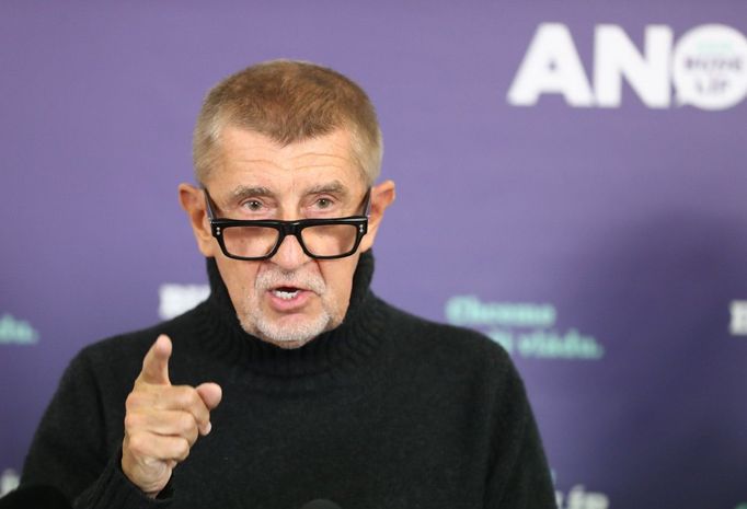 Expremiér a předseda hnutí ANO Andrej Babiš