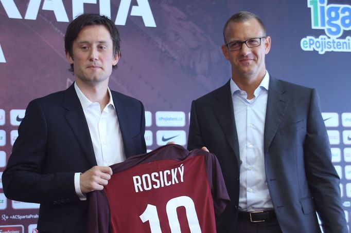 Tomáš Rosický a Daniel Křetínský