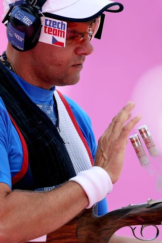 Sportovní střelec David Kostelecký na OH 2020