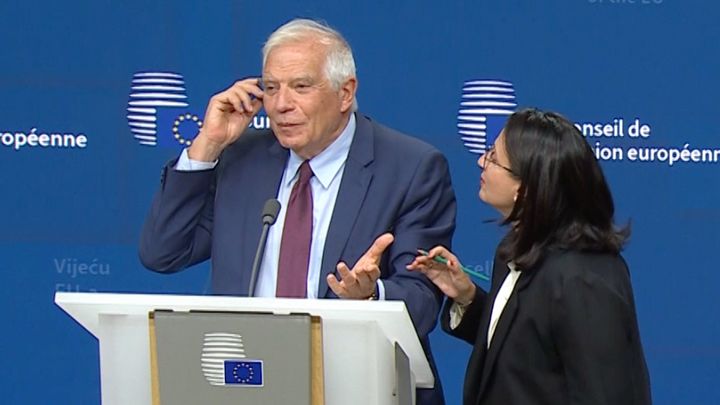 Trapas špičkového politika EU. Co se děje v Bělehradě, tápal při dotazu na Belgorod