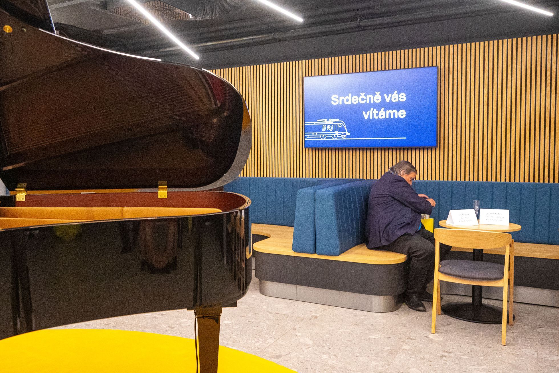 RegioJet lounge / salónek na Hlavním nádraží