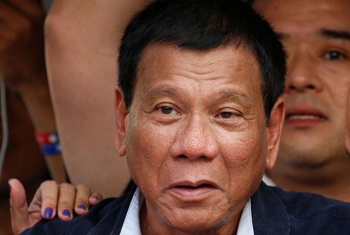 Nově zvolený filipínský prezident Rodrigo Duterte.