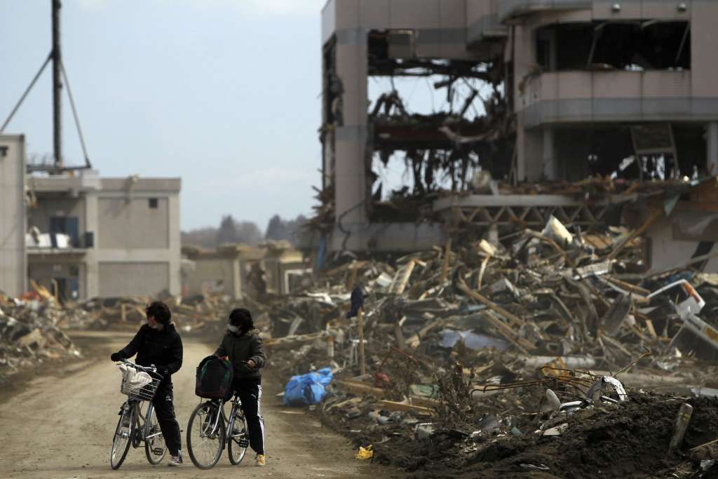 Japonsko po katastrofě - pátek - trosky