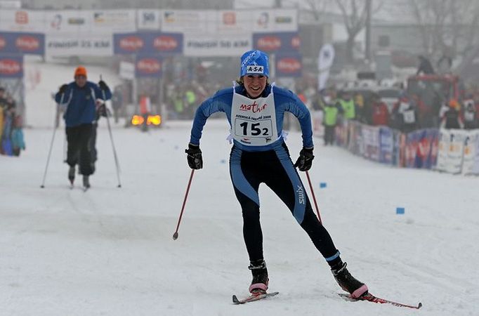 Den před 41. Jizerskou padesátkou mohli Kateřině Neumannové její fanoušci znovu fandit.