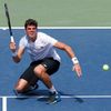 Milos Raonic na tenisovém US Open